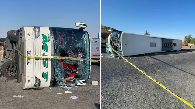 Şanlıurfa'da otobüsle otomobil çarpıştı: Çok sayıda ölü ve yaralı var