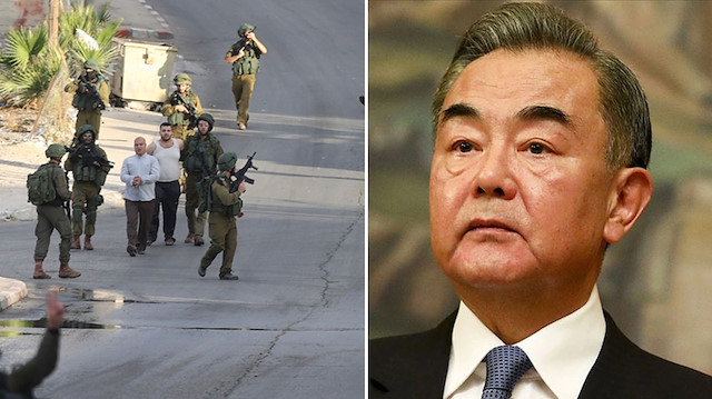 Çin Dışişleri Bakanı Vang Yi: İsrail'in eylemleri nefsi müdafaa sınırlarını aştı