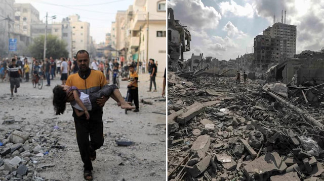 İsrail'in Gazze Şeridi'ne düzenlediği saldırılarda 47'den fazla aile nüfustan silindi