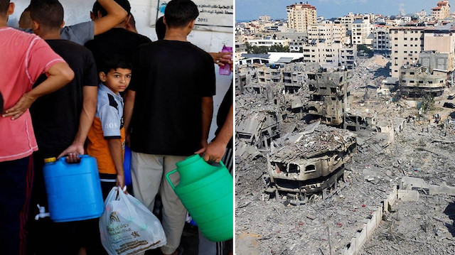 BM'den Gazze için acil çağrı: Son 24 saatte çeyrek milyon insan barınaklara taşındı