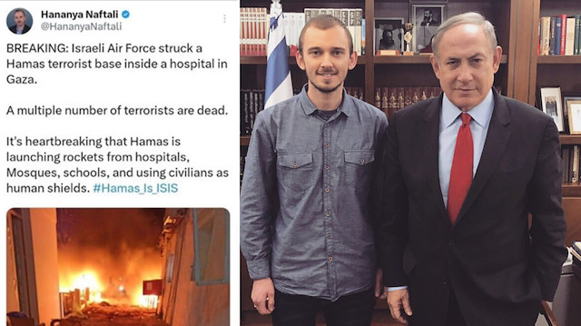 Netanyahu'nun danışmanı hastane saldırısını İsrail'in yaptığına dair paylaşımını kaldırdı