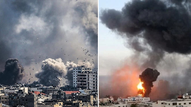İsrail sivillerin bulunduğu altı evi bombaladı: Dokuz kişi hayatını kaybetti