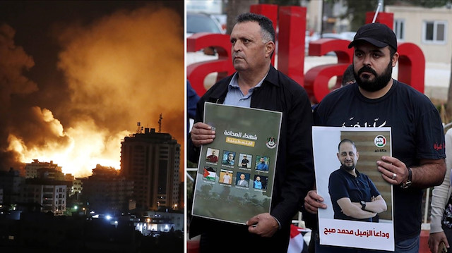 İsrail'in Gazze'ye saldırılarında hayatını kaybeden gazeteci sayısı 23'e yükseldi
