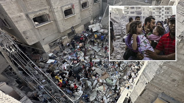 İsrail'in Gazze'ye saldırılarında hayatını kaybeden sivillerin sayısı 5 bin 791'e yükseldi