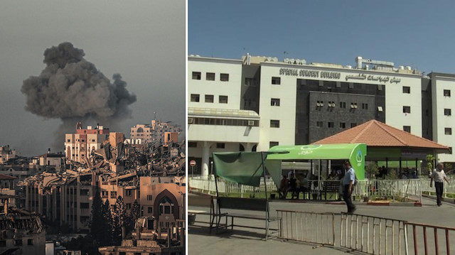 Gazze'deki Şifa Hastanesi hizmet dışı kaldı