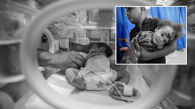 İsrail saldırıları sonucu Şifa Hastanesi'nde ölen bebeklerin sayısı 6'ya yükseldi