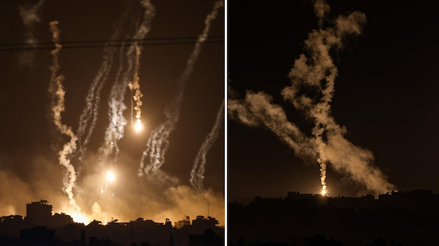 İsrail Gazze Şeridi'nin orta ve kuzey kesimlerini gece boyunca bombaladı