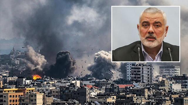 İsrail'in Hamas lideri Heniyye'nin evini vurduğu iddia edildi