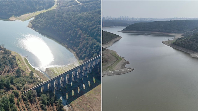Son yağışlar seviyeyi artırdı: İstanbul'daki barajların doluluk oranı yüzde 23,25'e yükseldi