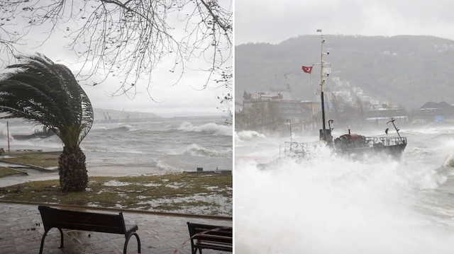 Zonguldak’ta fırtına şiddetlendi: 'Sahile yaklaşmayın' uyarısı yapılıyor