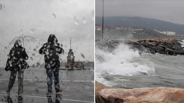 Meteoroloji'den Marmara için 'kuvvetli fırtına' uyarısı