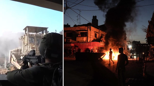 İsrail ordusu Batı Şeria'da baskın düzenledi: Cenin Mülteci Kampı ile 3 hastane kuşatıldı