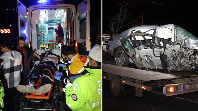 Kocaeli'de trafik kazası: 4 çocuk yaralandı