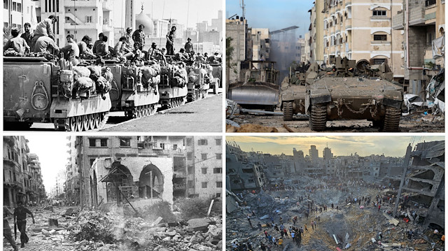 İsrail'in Beyrut kuşatmasından sağ kurtulanlar Gazze'de tarihin tekerrür ettiğini görüyor