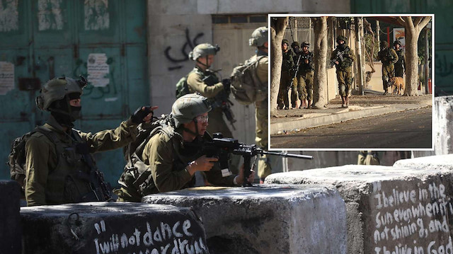İsrail güçleri Batı Şeria'da Filistinlilerin evlerine baskın düzenledi