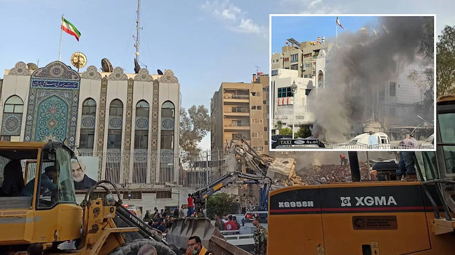 İsrail Şam'daki İran Büyükelçiliği'ni bombaladı