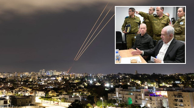 İran İsrail'e İHA ve füzelerle saldırdı