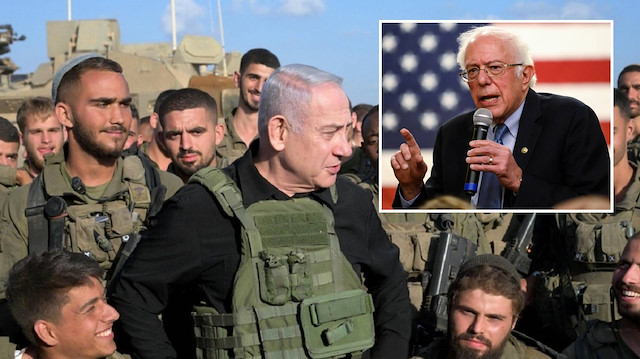 ABD'li Senatör Sanders: Netanyahu Gazze'de etnik temizlik yapıyor