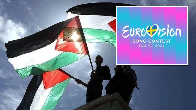 Eurovision'a Filistin bayrağı ile girmek yasaklandı