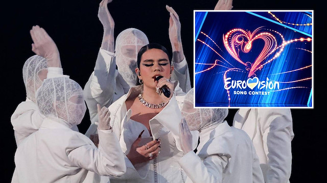 Eurovision finalinde Filistin'e destek mesajı