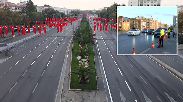 Vatan Caddesi trafiğe kapatıldı