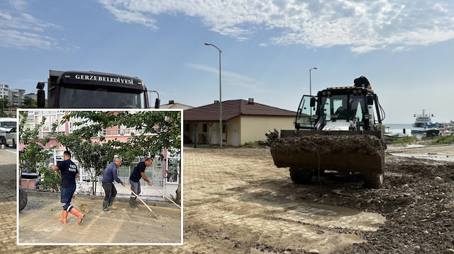 Sağanak Sinop'u sert vurdu: 87 evde hasar oluştu