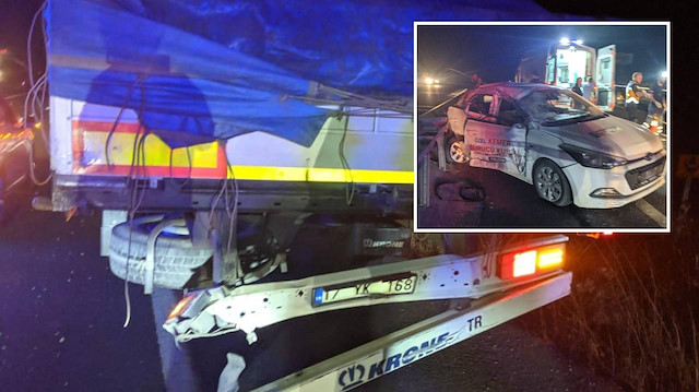 Balıkesir'de zincirleme kaza: 1 kişi öldü 1 kişi yaralandı