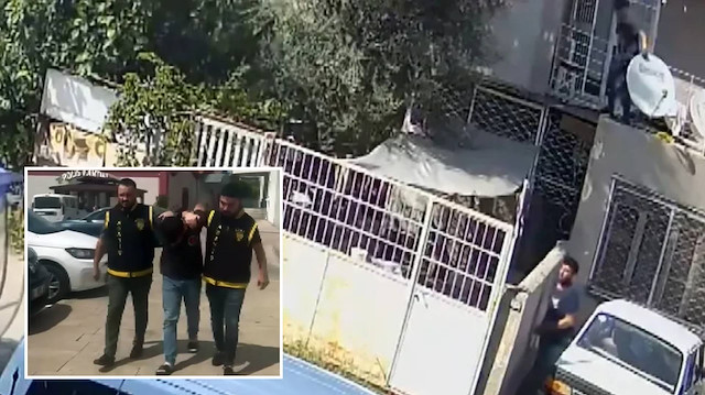 ’Örümcek Adam’ gibi tırmandılar: Evden 7 bin 500 TL çaldılar