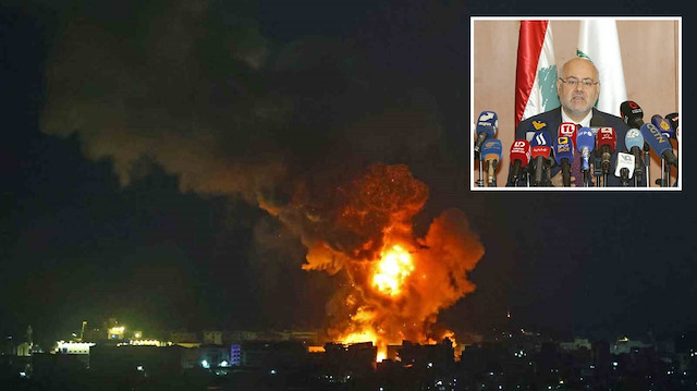 İsrail Lübnan'ın doğusundaki Temnin Hastanesi'ni hedef aldı