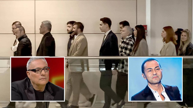Mehmet Ali Erbil ve Serdar Ortaç tutuklama talebiyle mahkemeye sevk edildi