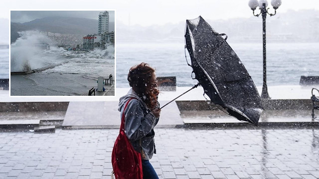 Meteoroloji'den 49 kente 'sarı' alarm: Kuvvetli yağış ve fırtına bekleniyor