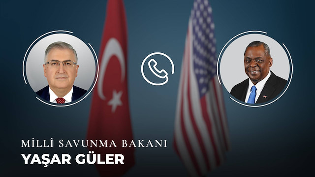 Bakan Güler ABD'li mevkidaşıyla Suriye'deki son durumu ele aldı