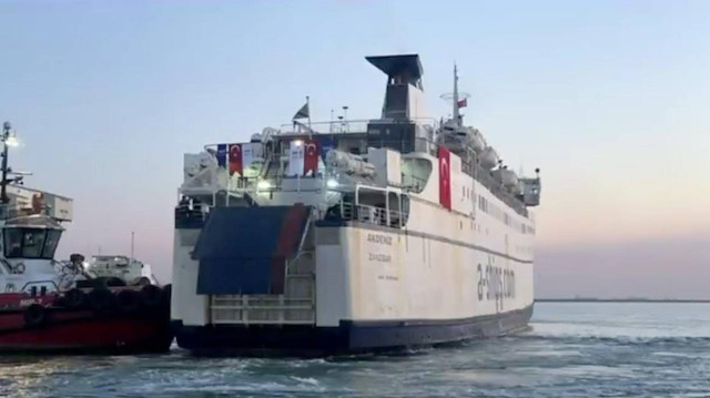 Türkiye'den Gazze'ye insani yardım: 14. gemi yola çıktı