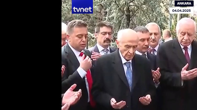 MHP lideri Devlet Bahçeli Ankara’da