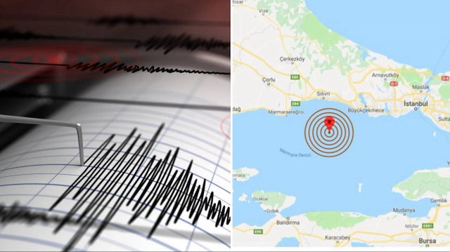 İstanbul'da art arda depremler: Bir saatte 8 deprem meydana geldi