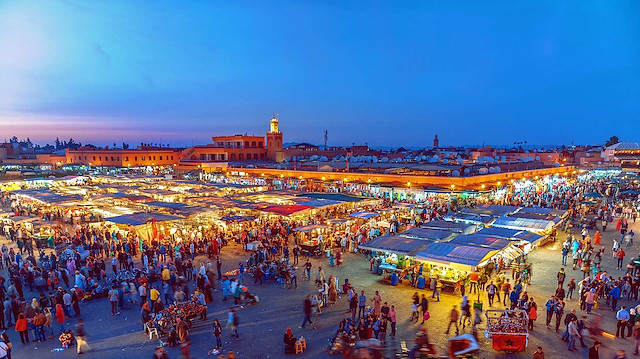 Marakeş'in kalbinin attığı meydan