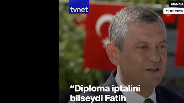 İptal edilen diploma üzerinden rektörü hedef aldı