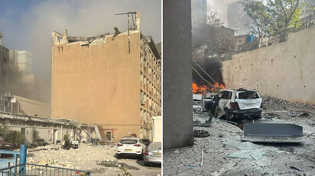 Çatışmanın yedinci günü: İsrail borsasının merkez binası vuruldu