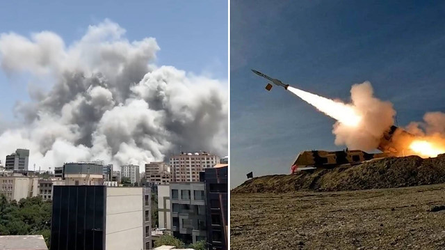 İsrail, İran'ın başkenti Tahran'ı vuruyor: Peş peşe patlama sesleri