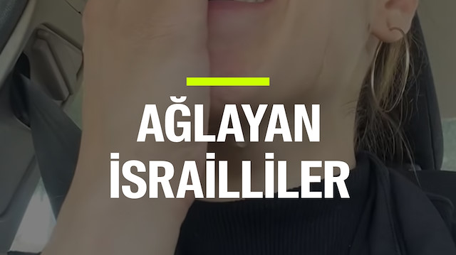 İsraillilerin korku dolu anları