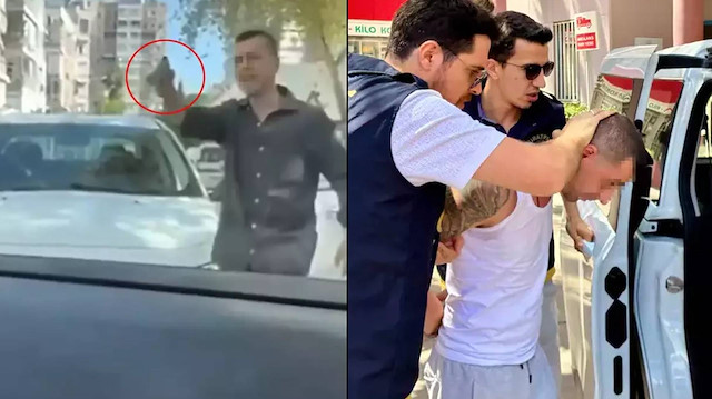 Antalya'da trafik magandası dehşeti: İki kadına silah çekip indirmeye çalıştı