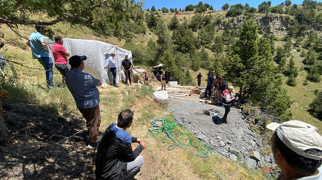 Erzurum'da taş ocağında göçük: 3 ölü