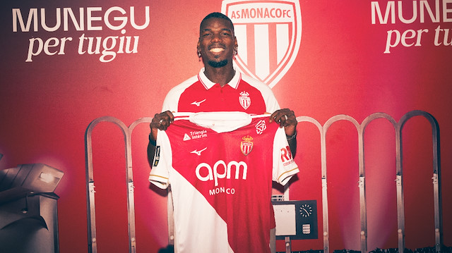 Paul Pogba, sahalara Monaco formasıyla dönüyor