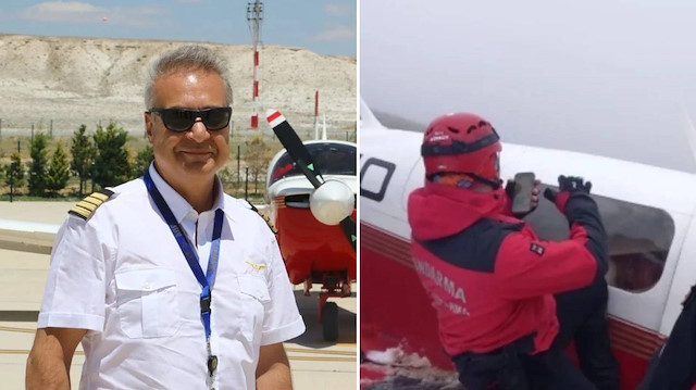 Düşen jete ulaşıldı: Pilot hayatını kaybetti