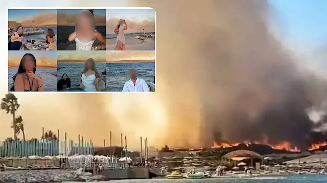 Orman yangınını manzara gibi paylaşanlar yok artık dedirtti: Duyarsızlığın bu kadarı da olmaz