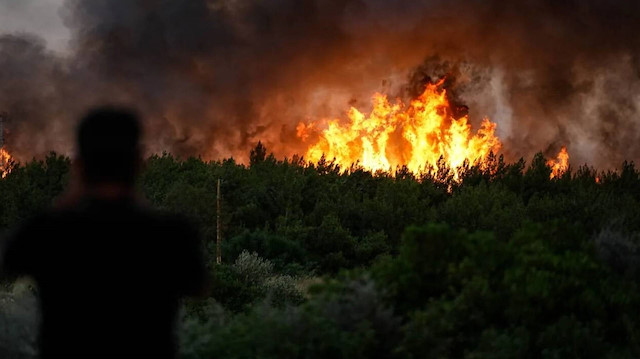 Hatay’da yangın kâbusu: 9 yayla tahliye edildi
