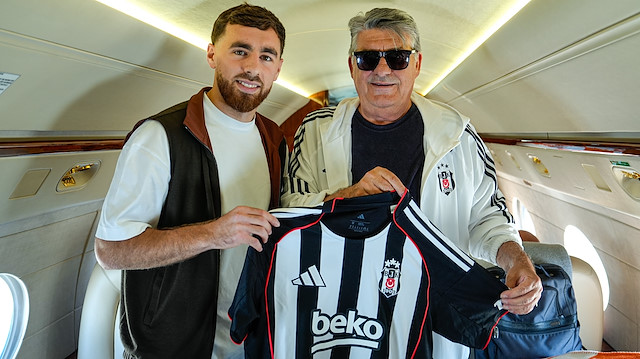 Orkun Kökçü Beşiktaş için İstanbul'da