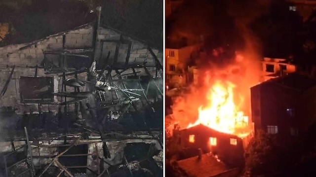 4 gecekondu alevlere teslim oldu: Patlayan buzdolabı facia yaşattı