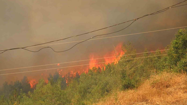 Karabük’te 29 saattir süren orman yangını yeniden alevlendi