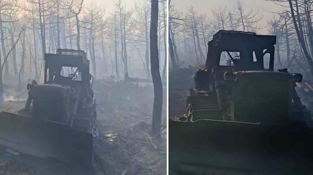 10 orman kahramanının şehit verildiği yer görüntülendi: Geriye kalanlar yürek burktu